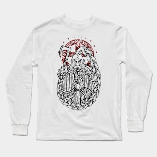 Viking berserker warrior Long Sleeve T-Shirt